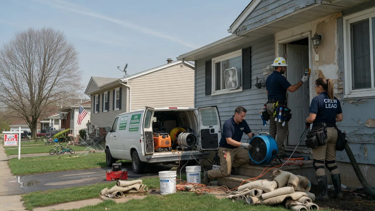Flood Cleanup in Jenison, MI near me